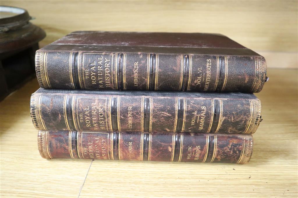 Lydekker, Richard - The Royal Natural History, 6 vols, qto, 72 colour plates, Frederick Warne, London 1893